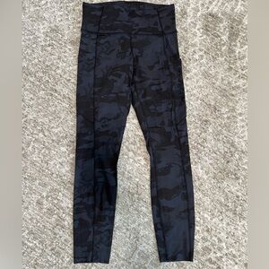 Lululemon Black Camo Leggings